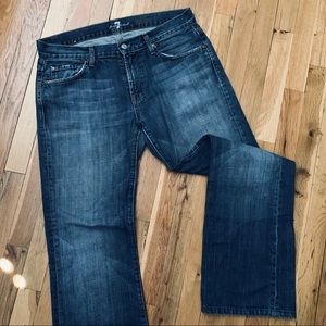 Men’s Authentic 7 for all Mankind bootcut size 33